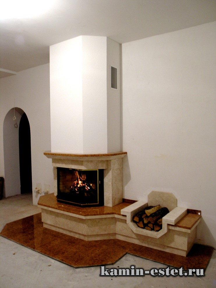Обложка проекта: Камины из мрамора