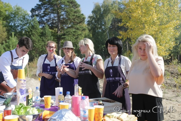 Семейное мероприятие «Европейское меню на природе»/Family event "European menu o