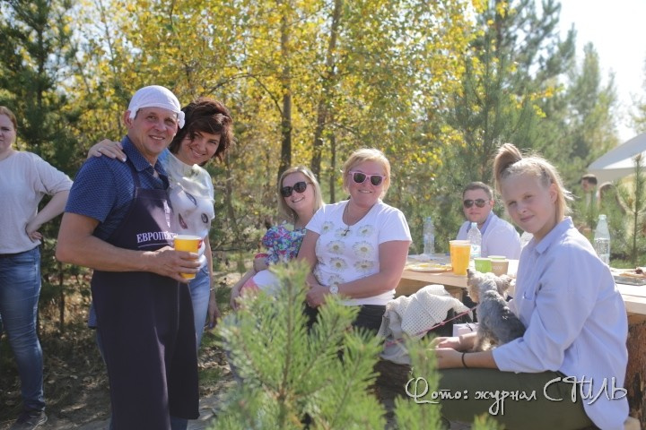 Семейное мероприятие «Европейское меню на природе»/Family event "European menu o