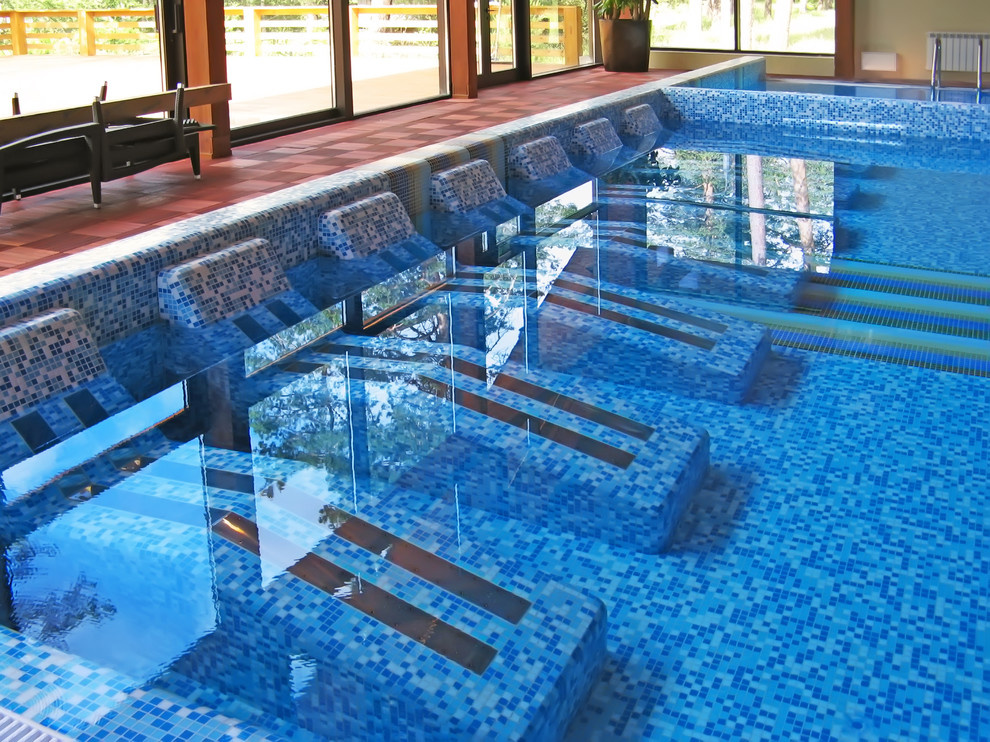 Обложка проекта: Бассейн на территории SPA-центра жилого комплекса "GreenWood"