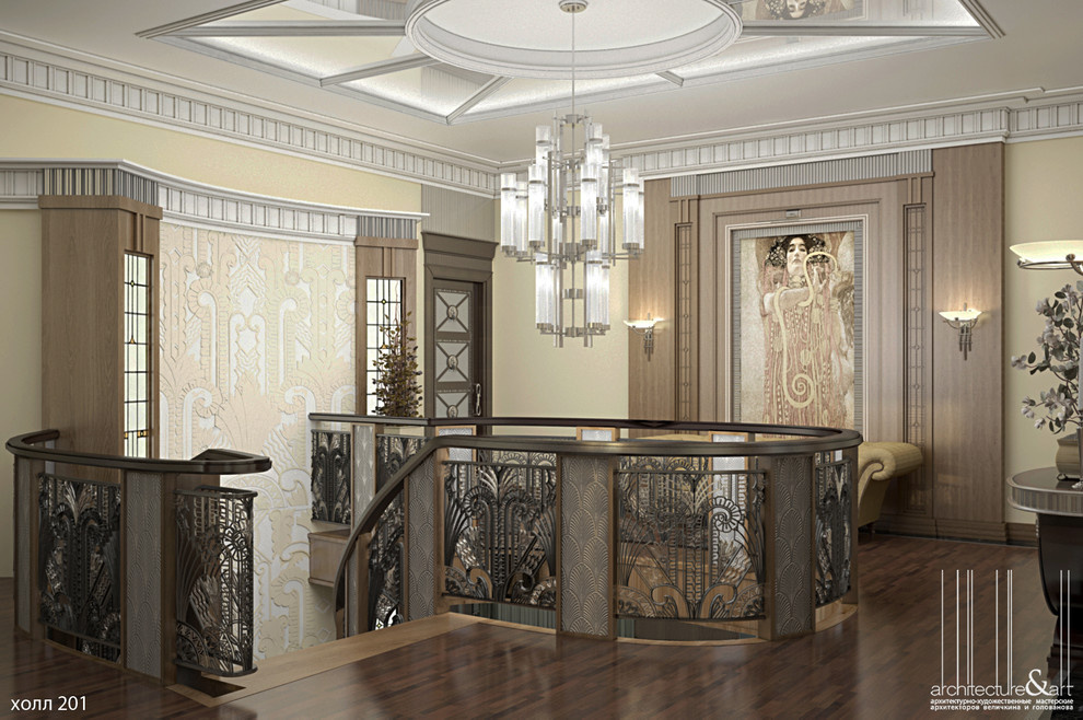 Обложка проекта: Интерьер холла загородного коттеджа