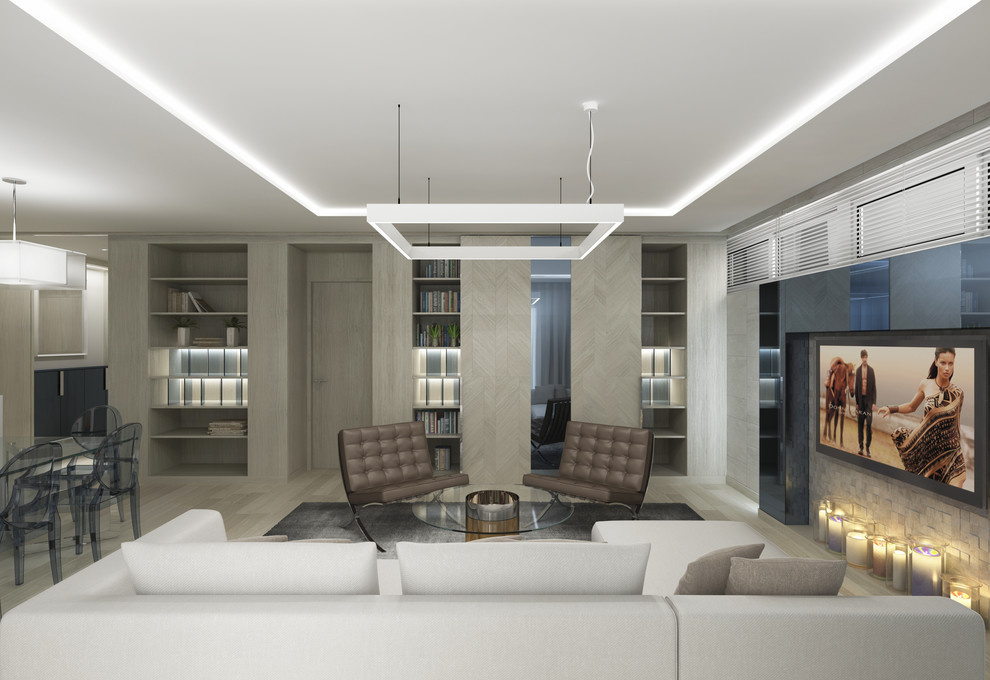 Deep Blue Sea Interior Apartment