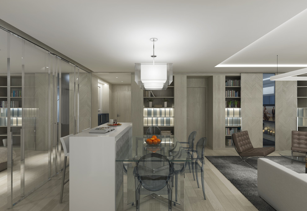 Deep Blue Sea Interior Apartment