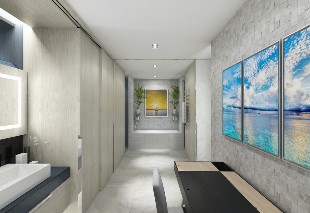 Deep Blue Sea Interior Apartment