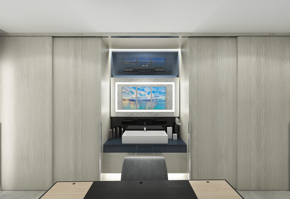 Deep Blue Sea Interior Apartment