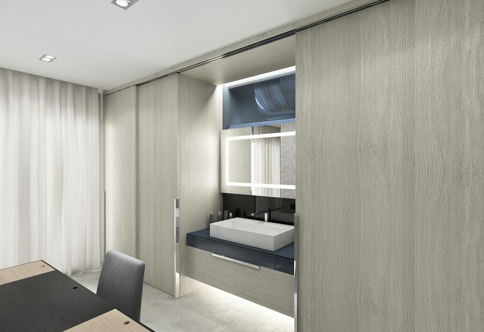 Deep Blue Sea Interior Apartment