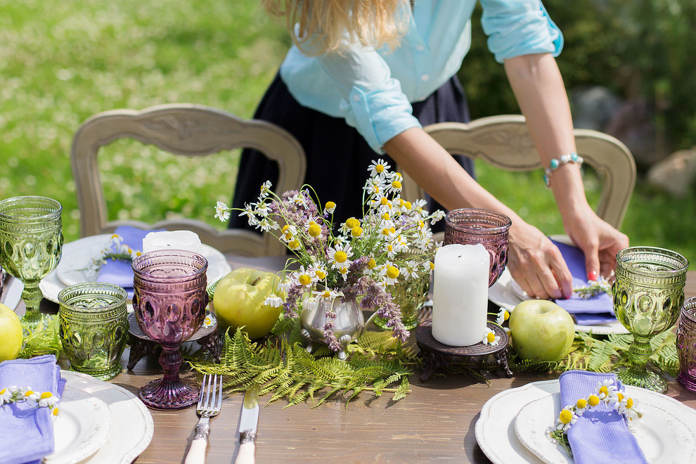 Летняя сервировка