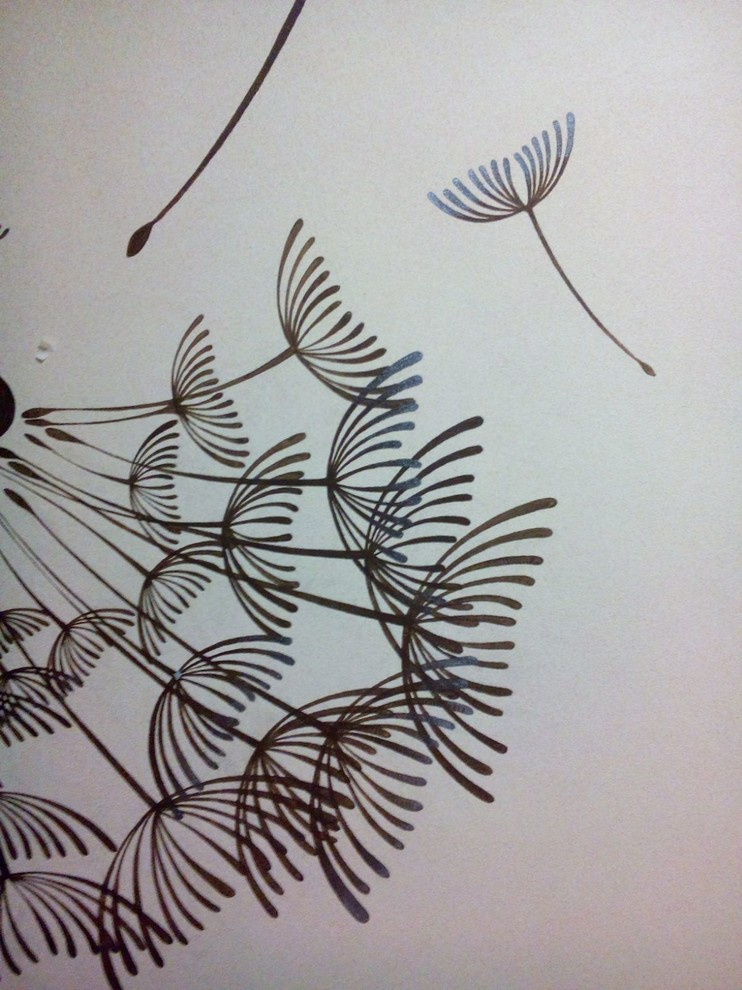 Обложка проекта: Одуванчик. Роспись стен. Южное Бутово.