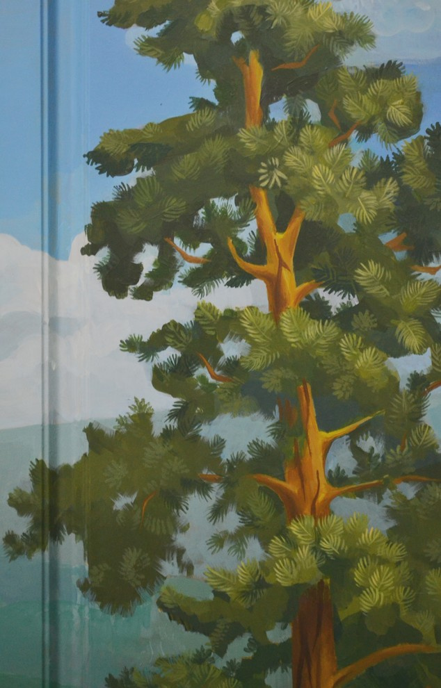 Обложка проекта: Роспись мебели в коридоре квартиры в Новых Черёмушках.