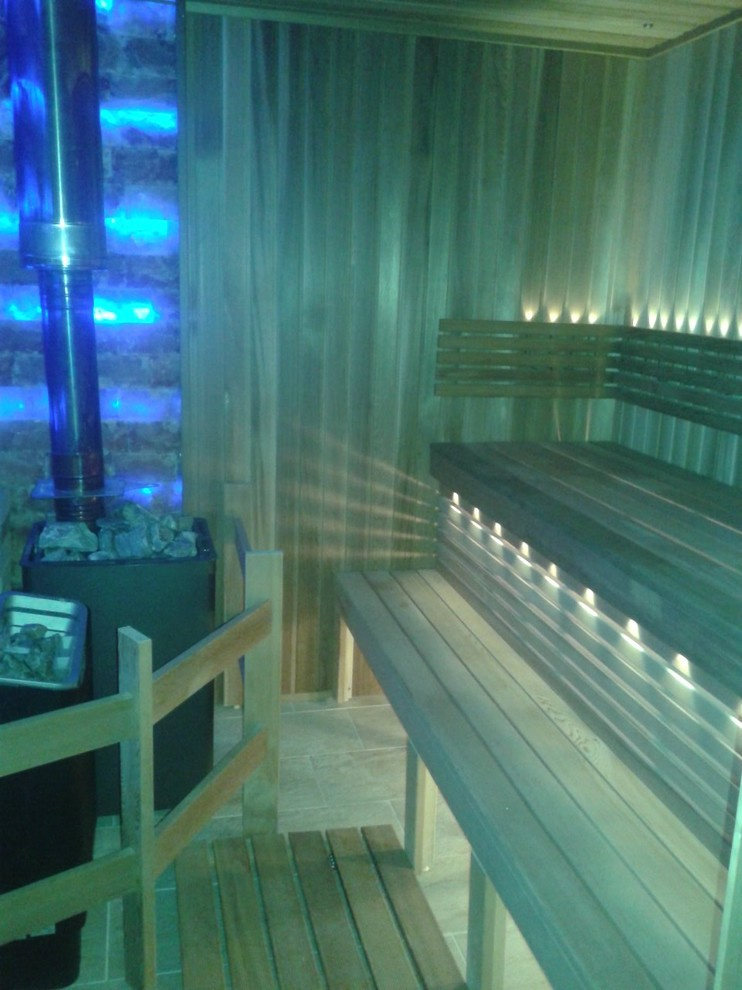 ПОДСВЕТКА ПОЛОГА В САУНЕ