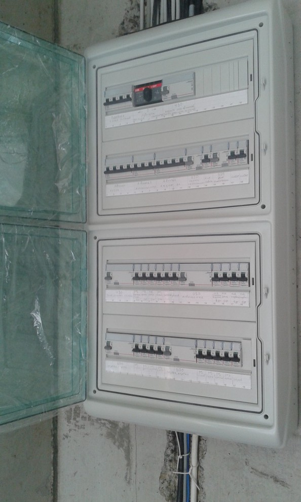 МОНТАЖ РАСПРЕДЕЛИТЕЛЬНОГО ЩИТА В ТЕХНИЧЕСКОМ ПОМЕЩЕНИИ