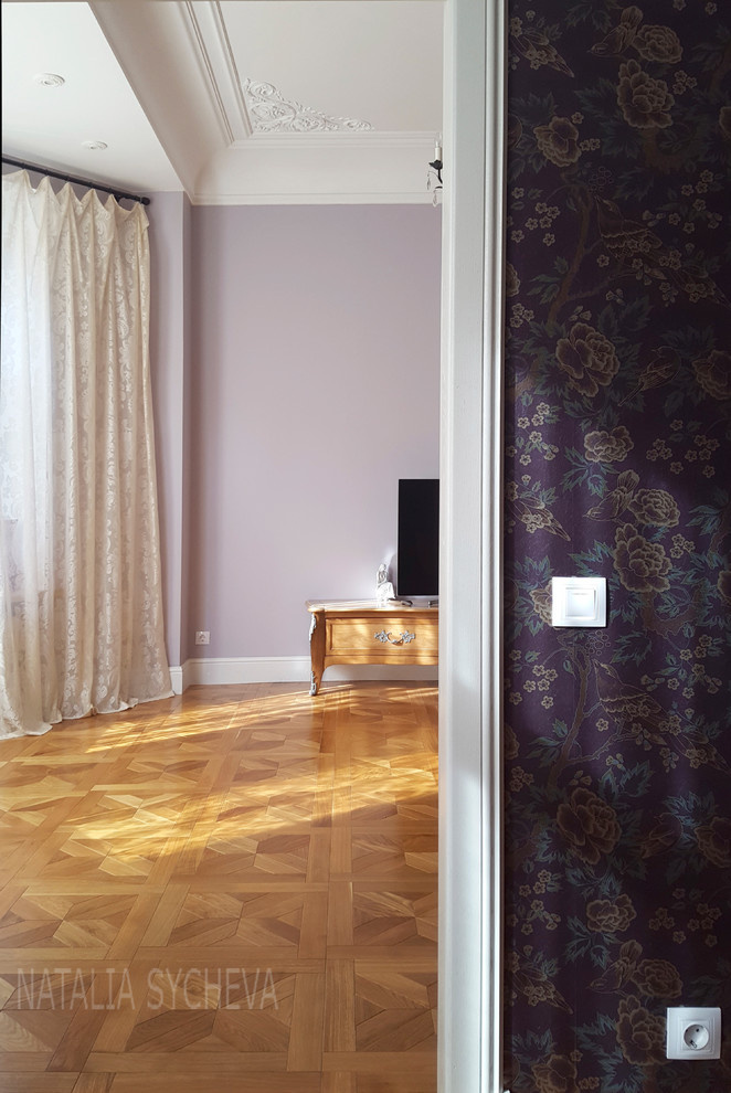 вид из спальни на гостиную