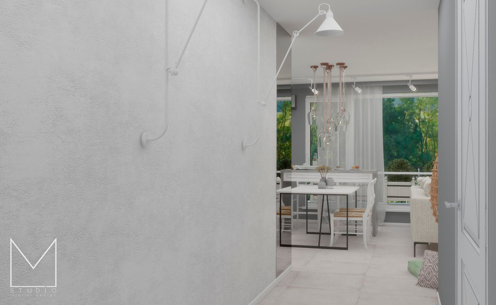 Обложка проекта: Прихожая в частном доме в Афонино