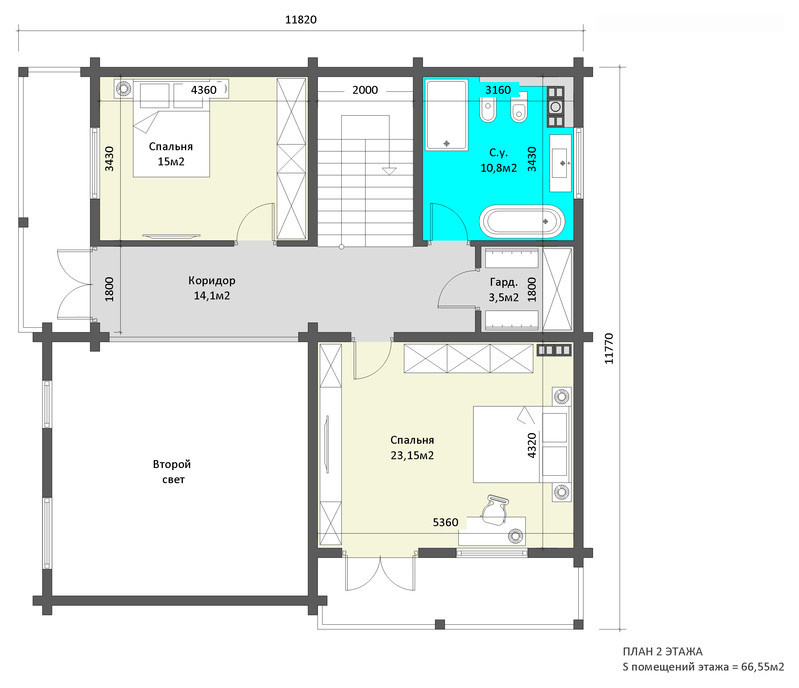 Обложка проекта: • Коттедж 155м2. в дер. Пятница, Солнечногорского района