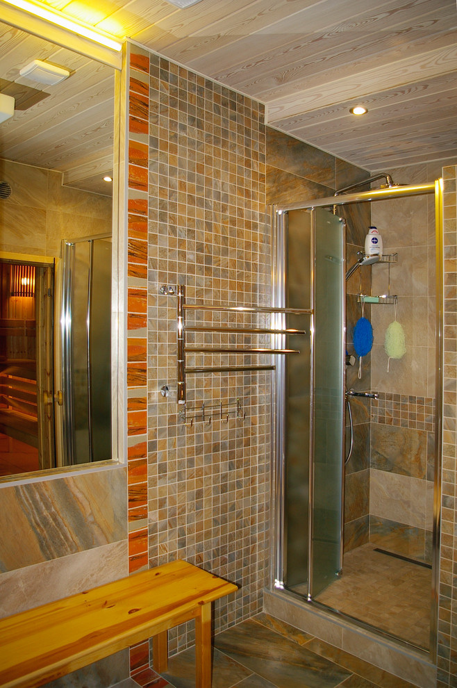 Душевые при сауне