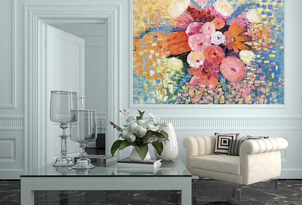 Обложка проекта: картины в интерьере