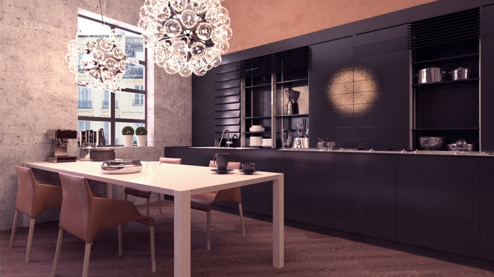 Кухня гостиная