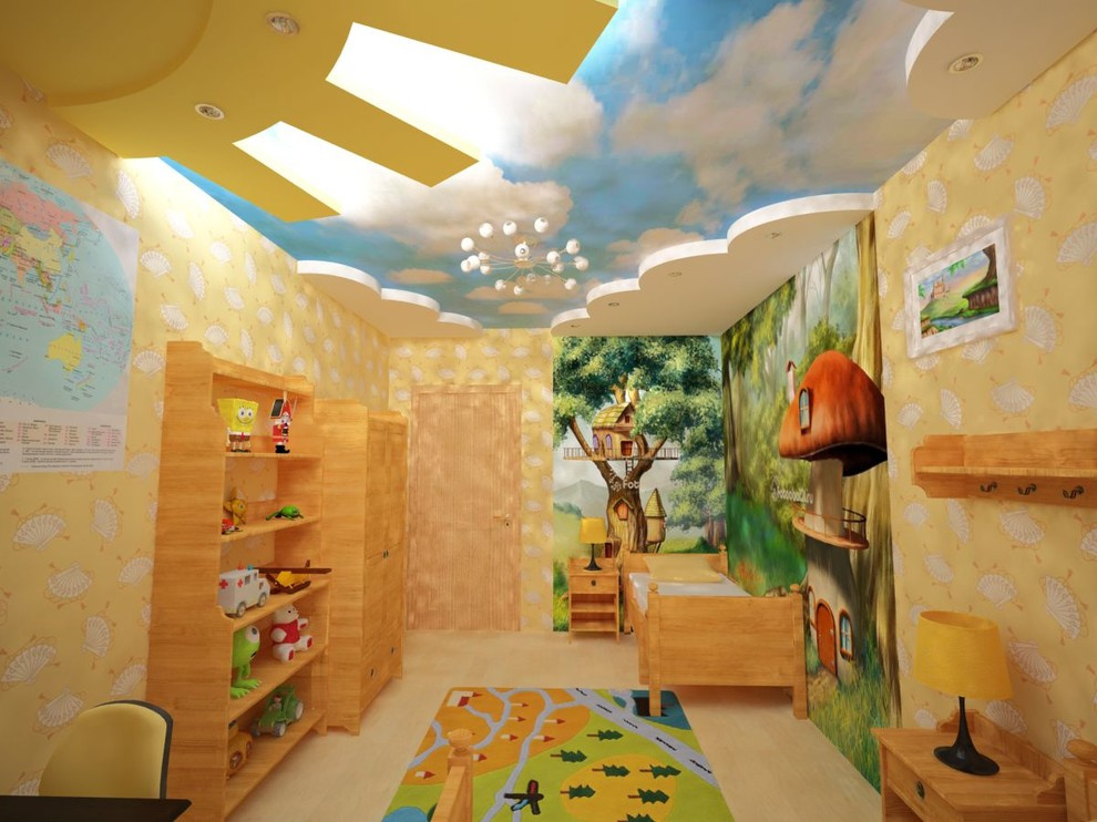 Обложка проекта: дизайн детской