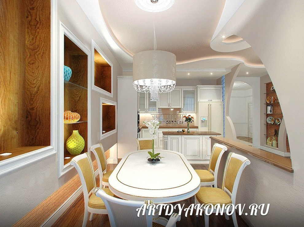 Интерьер квартиры Петергофское шоссе 160м.кв