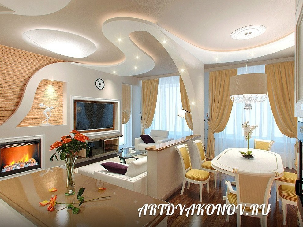 Интерьер квартиры Петергофское шоссе 160м.кв