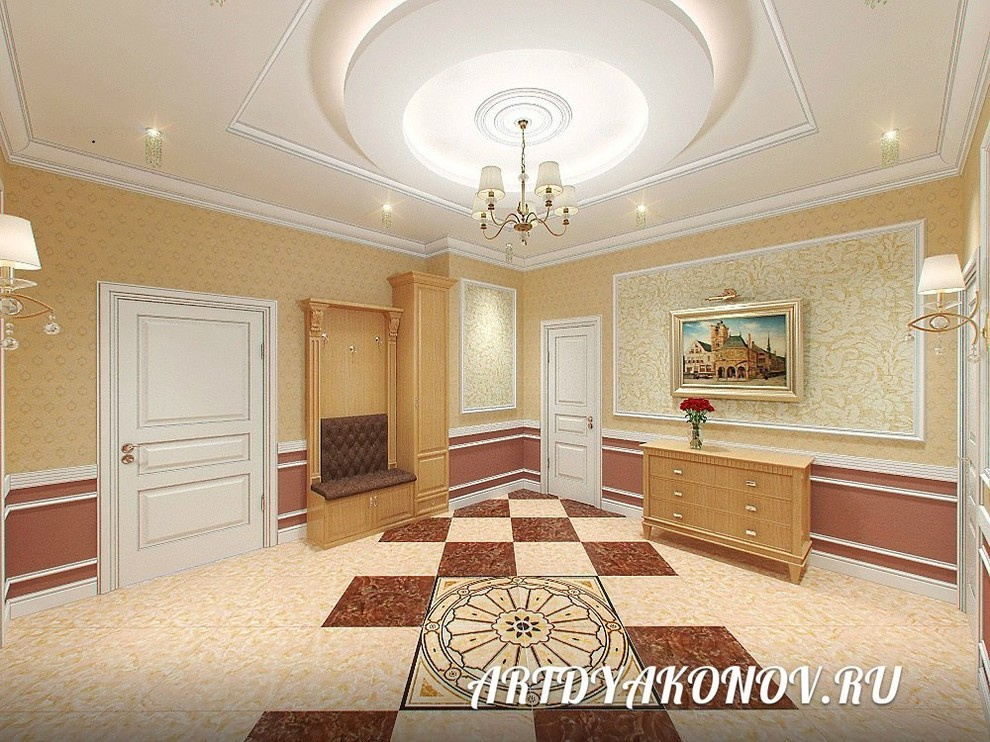 Интерьер квартиры Петергофское шоссе 160м.кв