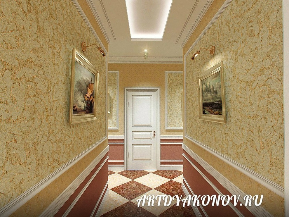 Интерьер квартиры Петергофское шоссе 160м.кв