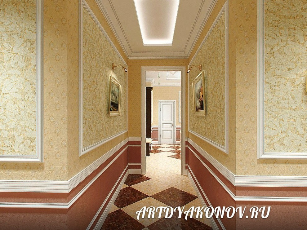 Интерьер квартиры Петергофское шоссе 160м.кв