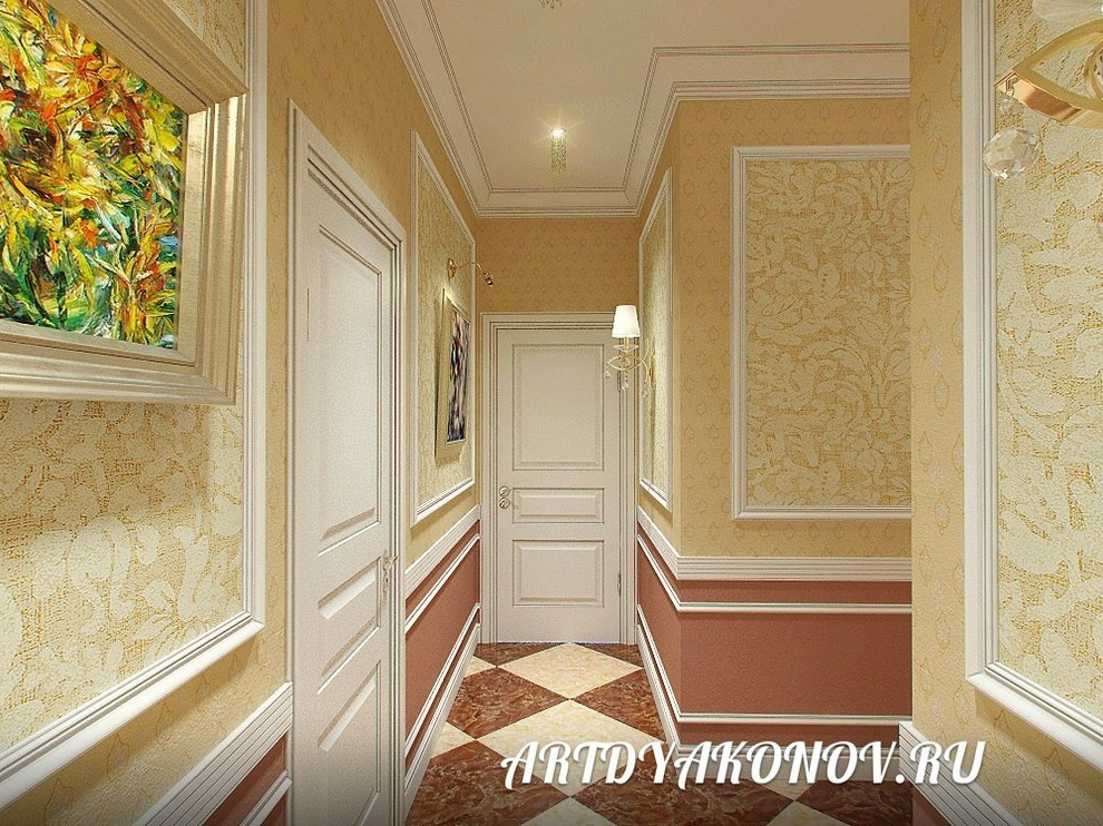 Интерьер квартиры Петергофское шоссе 160м.кв
