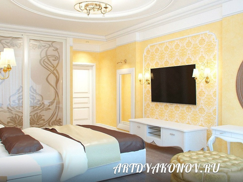 Интерьер квартиры Петергофское шоссе 160м.кв