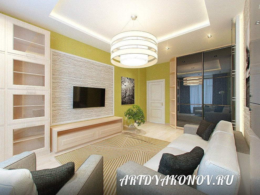 Интерьер квартиры Петергофское шоссе 160м.кв