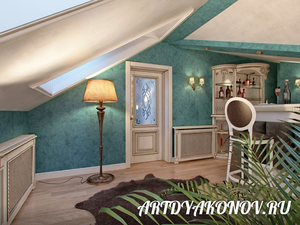 Интерьер коттеджа Репино 260 кв.метров