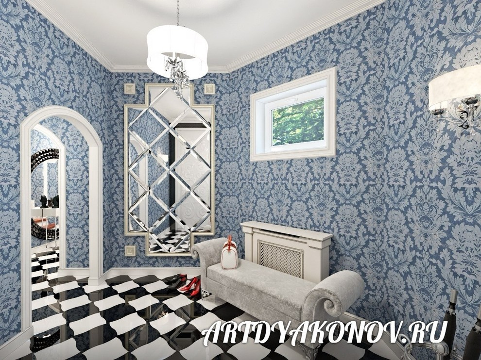 Интерьер коттеджа Репино 260 кв.метров
