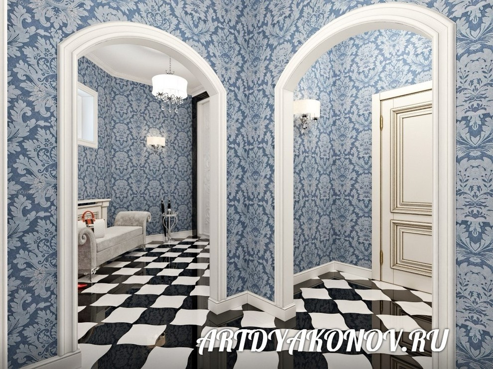 Интерьер коттеджа Репино 260 кв.метров