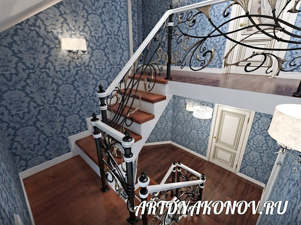 Интерьер коттеджа Репино 260 кв.метров