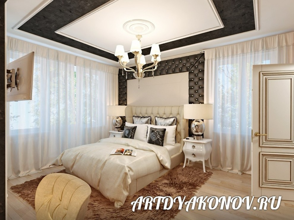 Интерьер коттеджа Репино 260 кв.метров