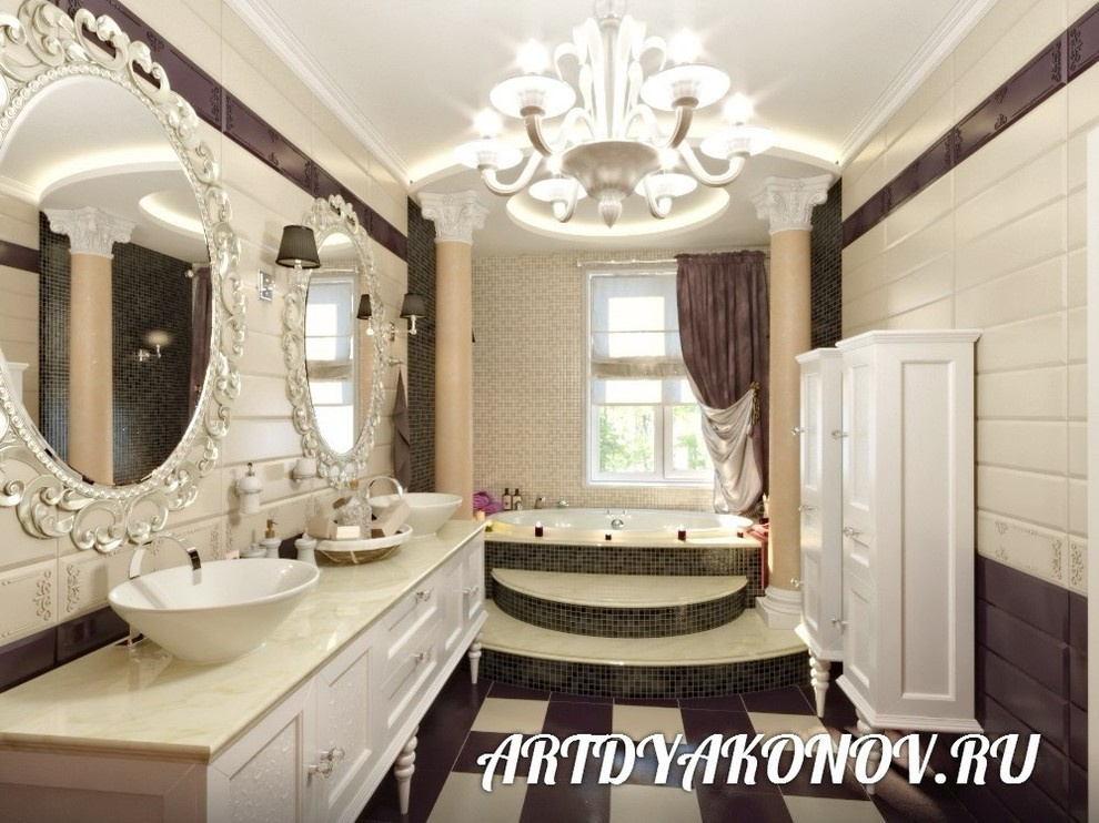 Интерьер коттеджа Репино 260 кв.метров