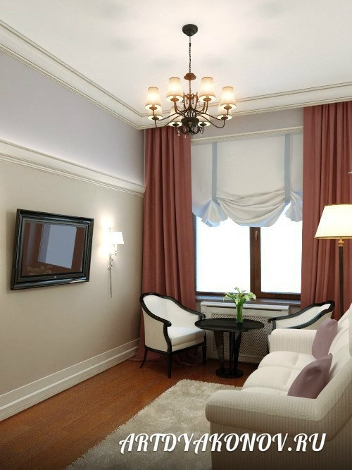 Интерьер квартиры Некрасова 250м.кв
