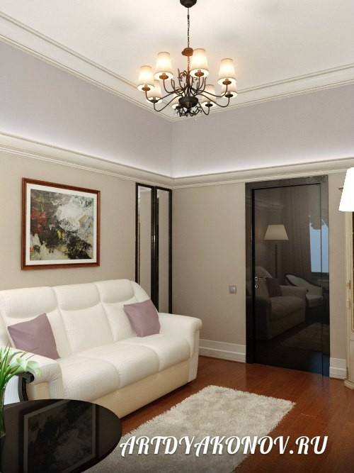 Интерьер квартиры Некрасова 250м.кв
