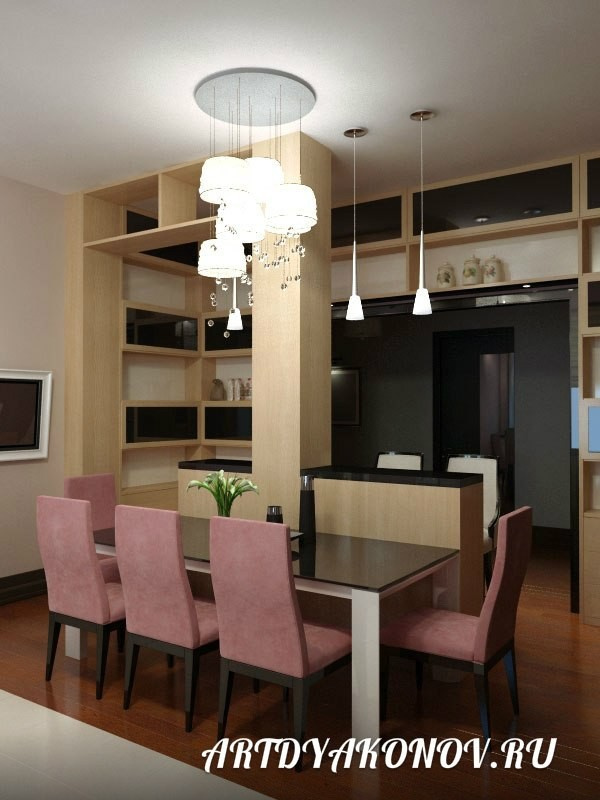 Интерьер квартиры Некрасова 250м.кв