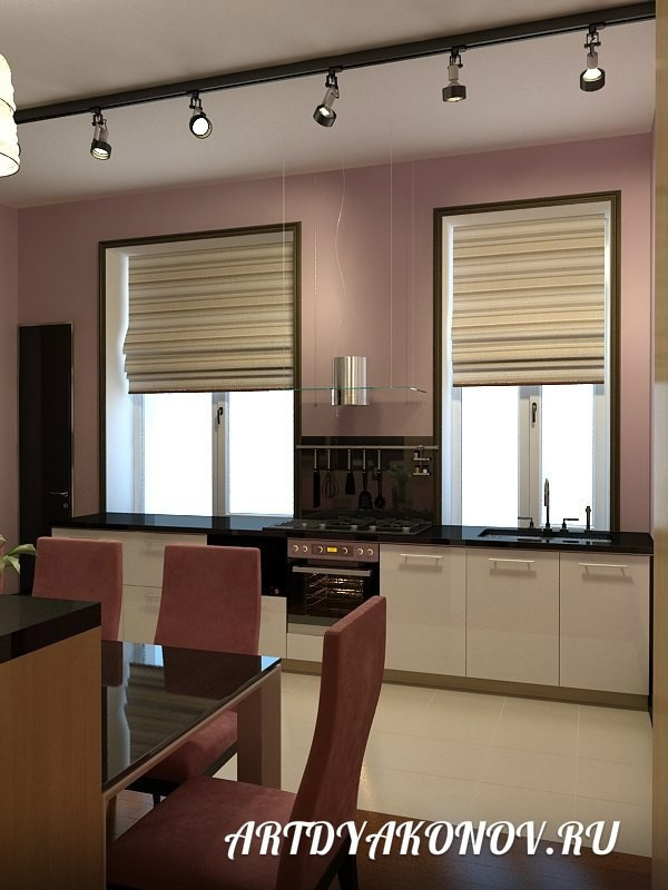 Интерьер квартиры Некрасова 250м.кв
