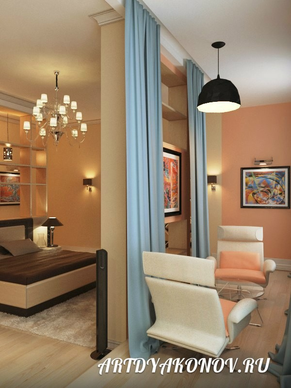 Интерьер квартиры Некрасова 250м.кв