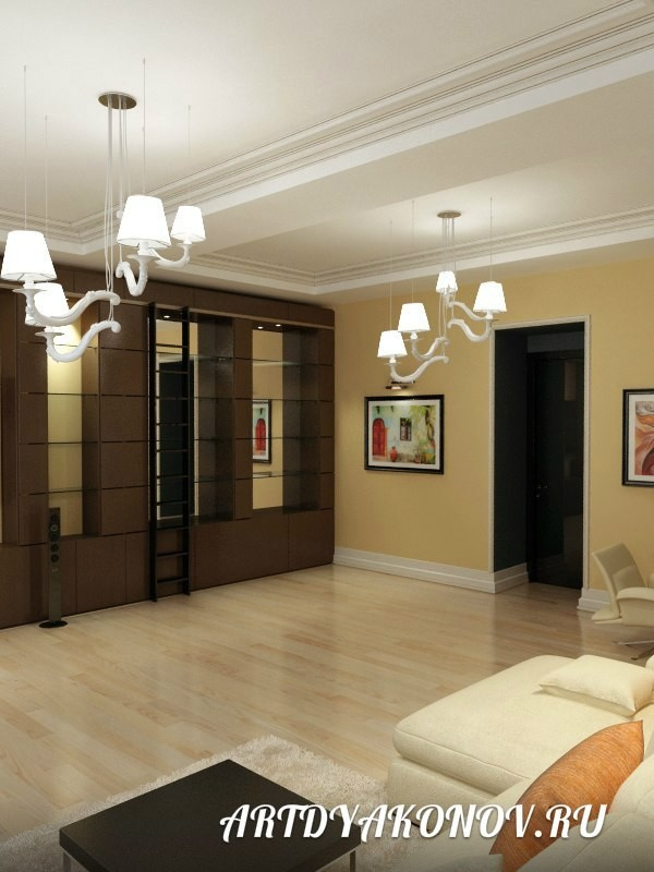 Интерьер квартиры Некрасова 250м.кв