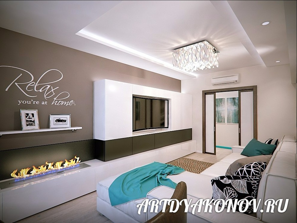 Интерьер квартиры Мегалит 123 кв метра