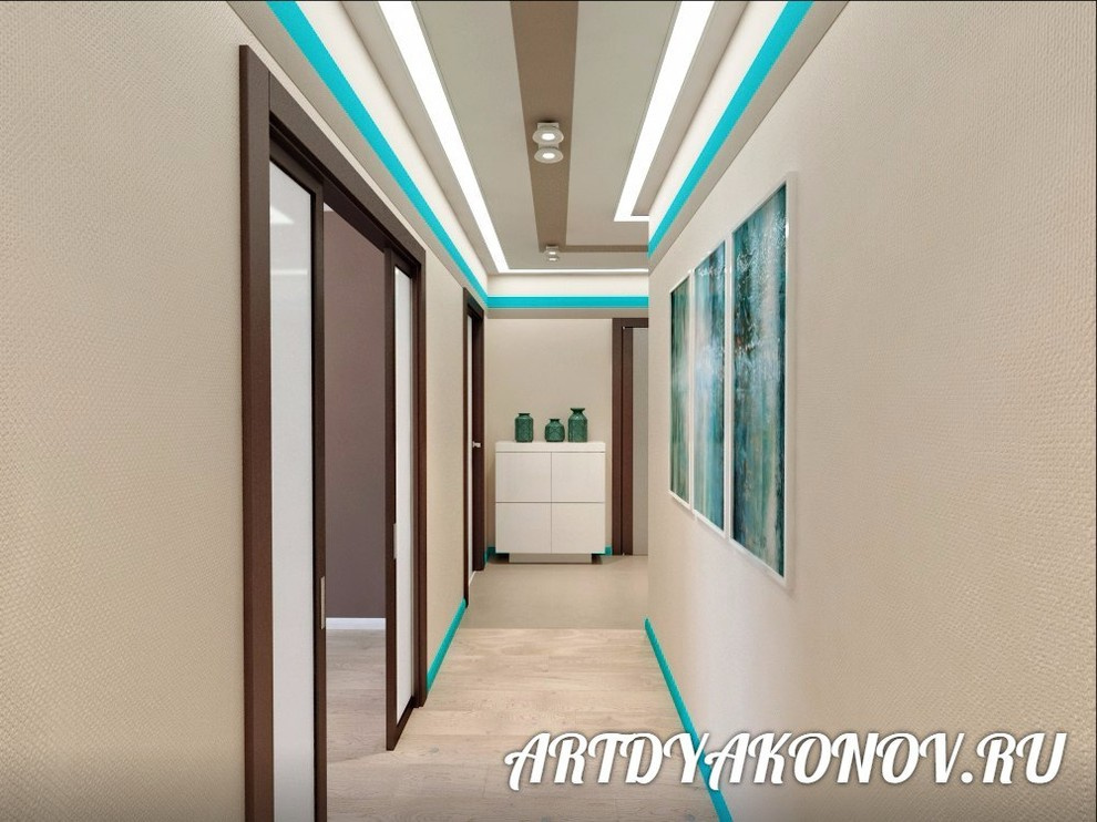 Интерьер квартиры Мегалит 123 кв метра