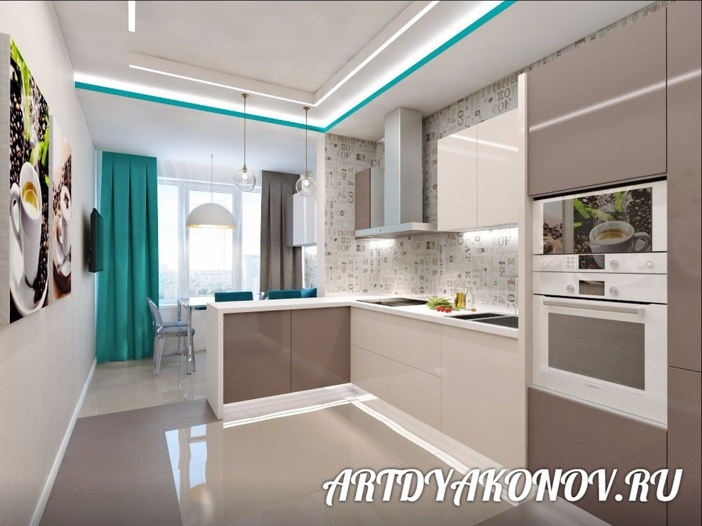 Интерьер квартиры Мегалит 123 кв метра