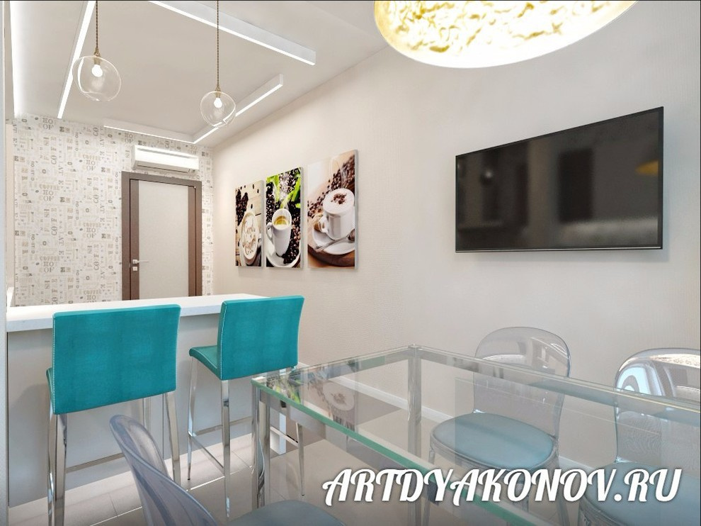 Интерьер квартиры Мегалит 123 кв метра