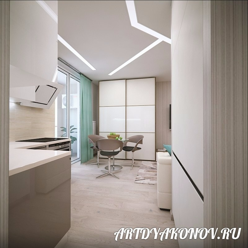 Интерьер квартиры Мегалит 123 кв метра