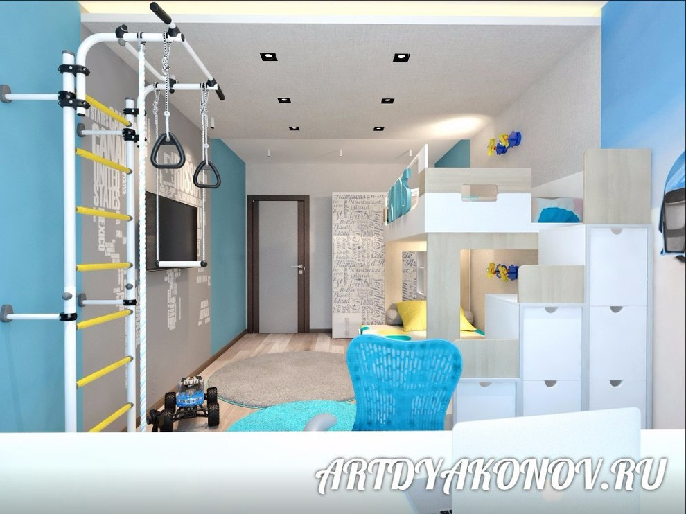 Интерьер квартиры Мегалит 123 кв метра
