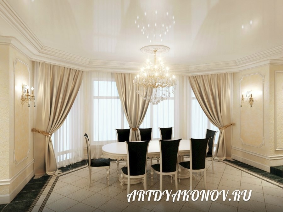 Коттедж .Первый этаж 140 метров Versace