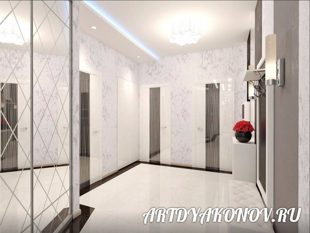 Интерьер квартиры Корпусная 140 кв. метров